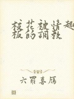 校花被情趣店老板的调教封面