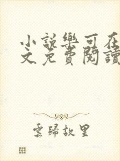 小说乐可在线全文免费阅读笔趣阁下载网站