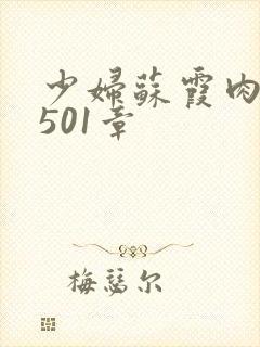 少妇苏霞肉欲第501章