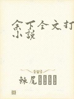 余下全文打不开小说