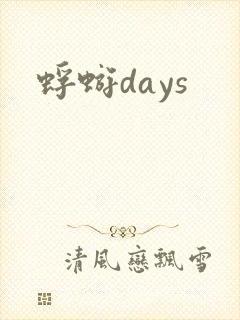 蜉蝣days