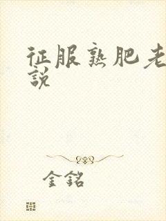 征服熟肥老妇小说