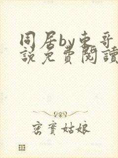 同居by东哥小说免费阅读全文无弹窗