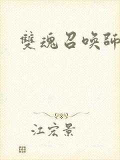 双魂召唤师封面