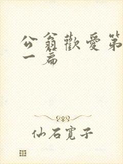 公翁欢爱第三十一篇