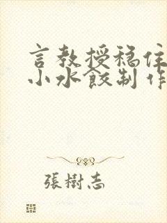 言教授稳住肉馅小水饺制作方法小说封面