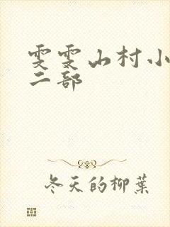 雯雯山村小说第二部