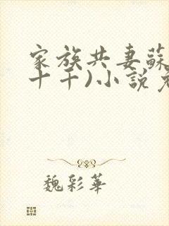 家族共妻苏苏(十千)小说免费