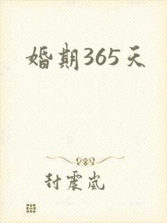 婚期365天封面