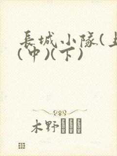 长城小队(上)(中)(下)