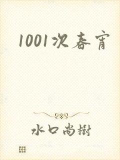 1001次春宵封面