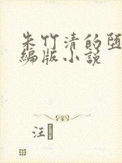 朱竹清的堕落改编版小说