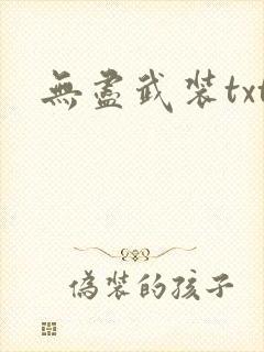 无尽武装txt封面