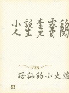 小说李霖的逆袭人生免费阅读封面