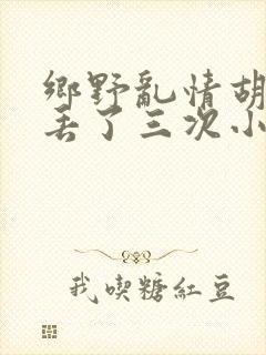 乡野乱情胡秀英丢了三次小说封面