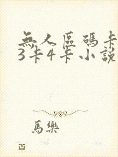 无人区码卡二卡3卡4卡小说