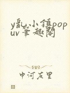 y乱小镇popuv笔趣阁封面