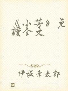 《小芳》免费阅读全文