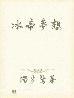 冰帝梦想封面
