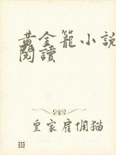 黄金笼小说免费阅读