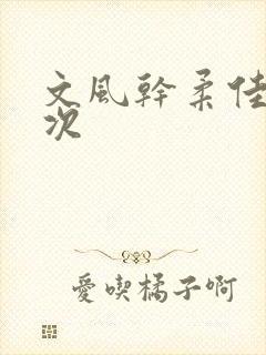 文风干柔佳第一次