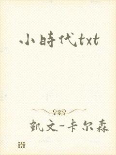 小时代txt