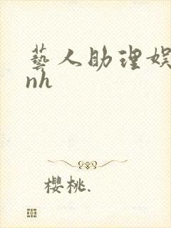 艺人助理娱乐圈nh