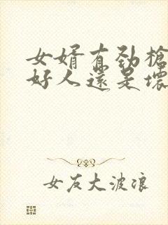 女婿有劲枪枪是好人还是坏人