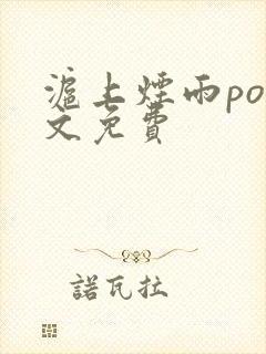 沪上烟雨po全文免费