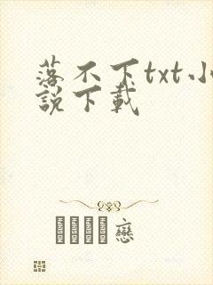 落不下txt小说下载