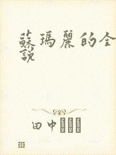 苏玛丽的全部小说封面