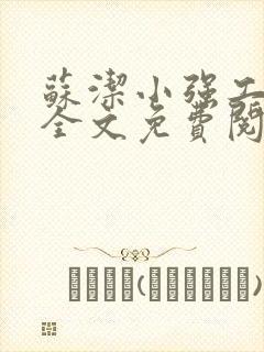 苏洁小强工地情全文免费阅读