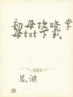 韵母攻略掌中美母txt下载