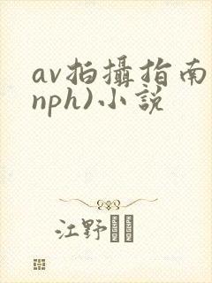 av拍摄指南(nph)小说封面