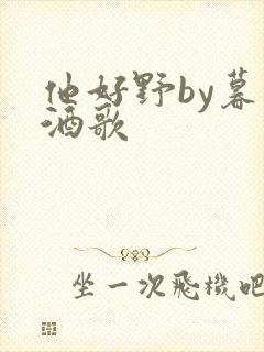 他好野by暮色酒歌