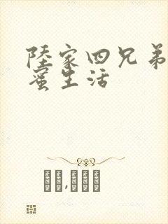 陆家四兄弟的甜蜜生活封面