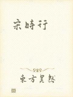 宋时行封面