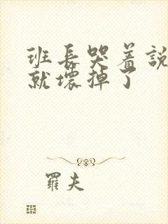 班长哭着说再c就坏掉了封面