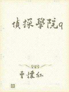 侦探学院q