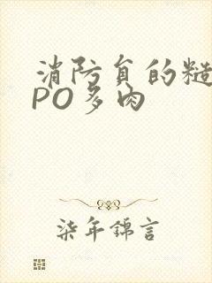 消防员的糙汉文PO多肉