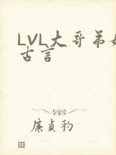 LVL大哥弟媳古言