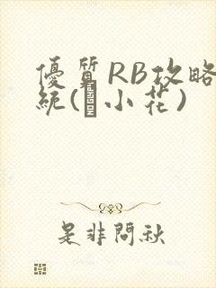 优质RB攻略系统(寀小花)