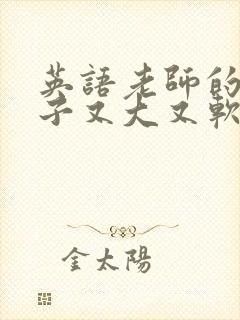 英语老师的小兔子又大又软封面