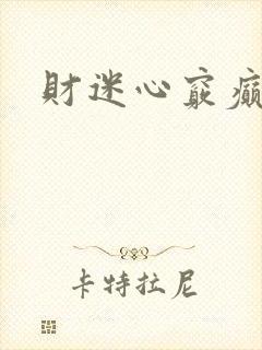 财迷心窍癫婆封面