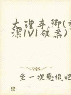 大理寺.卿(双洁1V1破案)