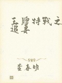 王牌特战之军少追妻