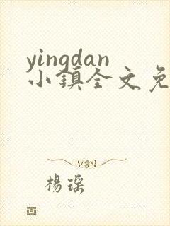 yingdan小镇全文免费阅读笔趣阁封面