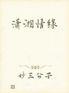 潇湘情缘封面