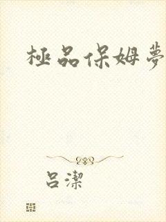 极品保姆梦梦封面