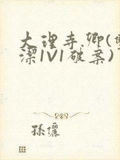 大理寺.卿(双洁1V1破案)封面